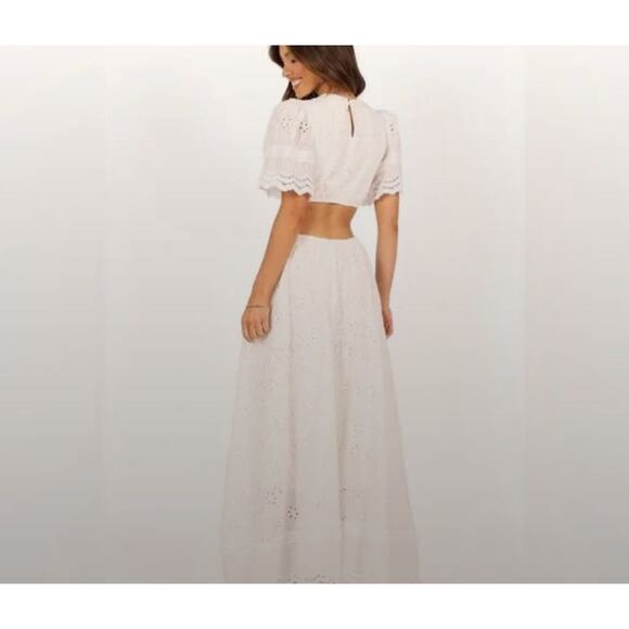 Petal & Pup White Maxi Dress - Picture 3 of 5